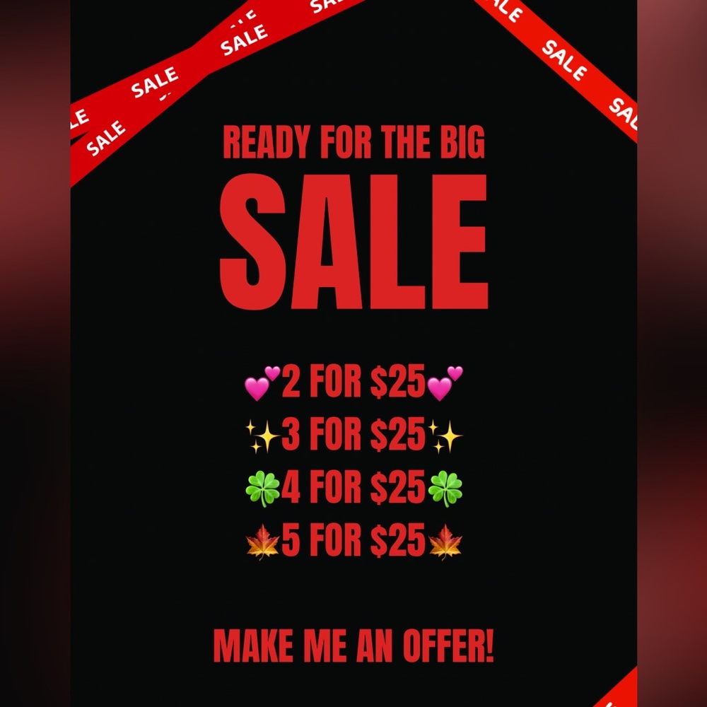 Big Sale!